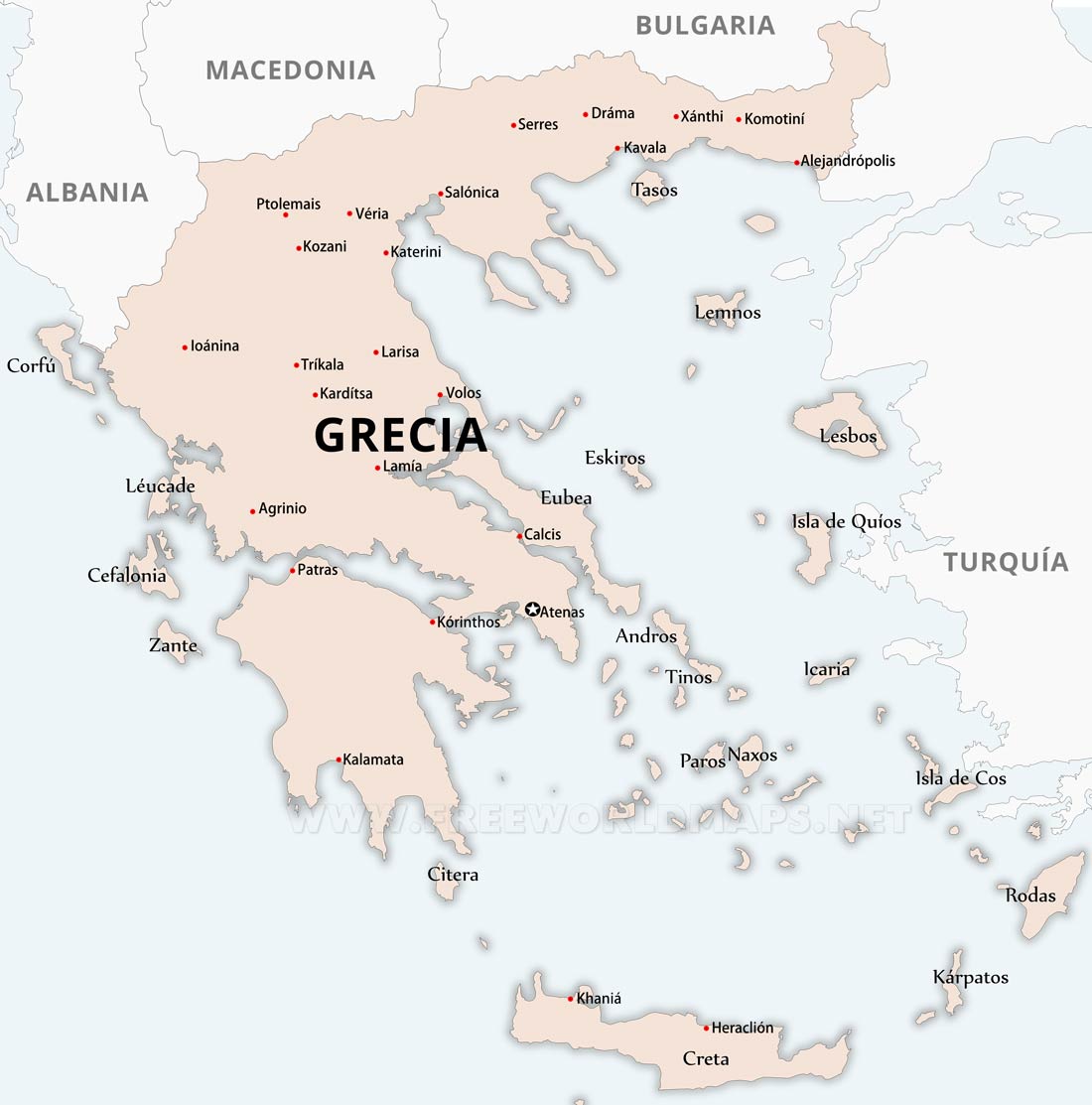 Arriba 91+ Foto Mapa De La Antigua Grecia Con Nombres Alta Definición ...