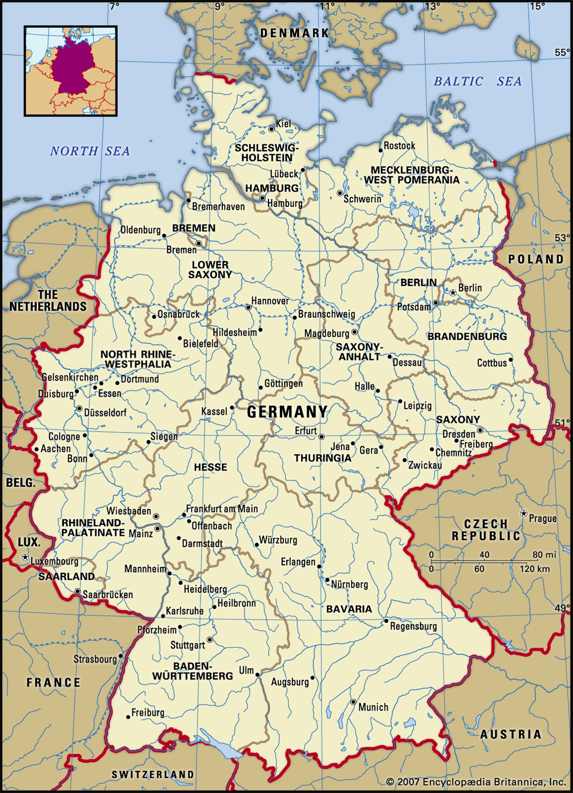 Alemania Mapa Mundial ¿dónde está alemania?