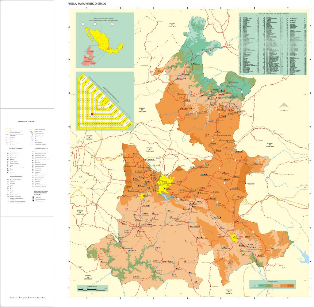 Arriba 97+ Foto Mapa De Puebla Con Nombres De Municipios Actualizar 09/2023